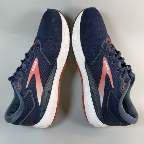 Brooks Beast 20 Mens 10 D Running Shoes Blue Purple Trainer Sneaker Lace Up Low - Picture 10 of 16